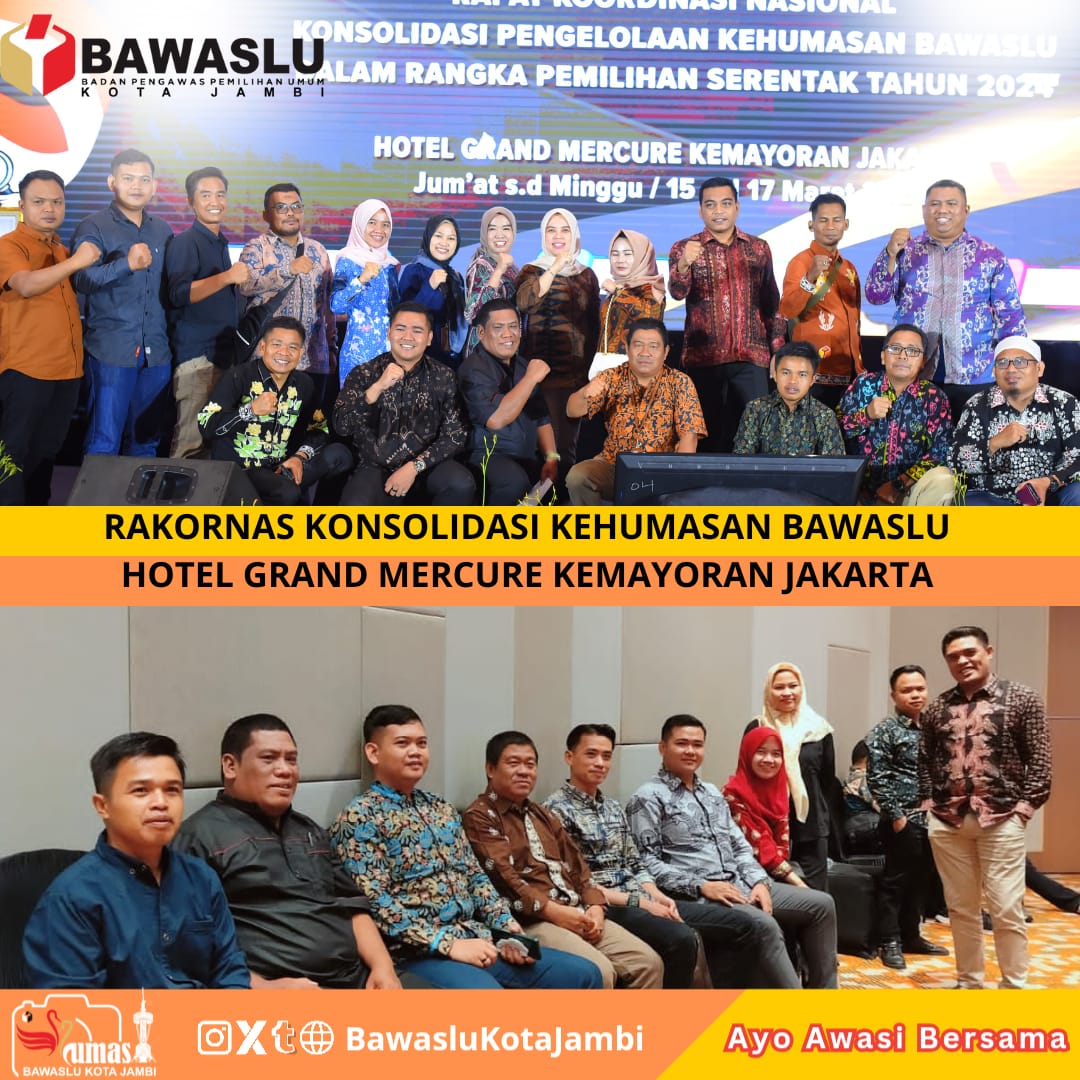 Tim Bawaslu SeProvinsi Jambi