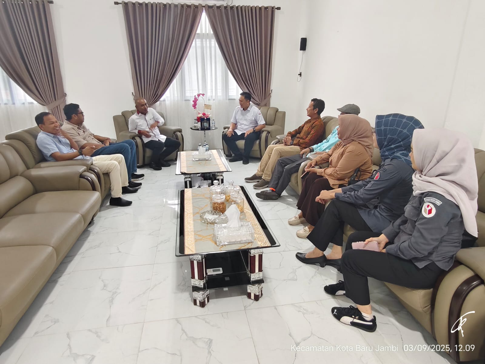 Audiensi Bawaslu Kota Jambi ke Kejaksaan Negeri Jambi