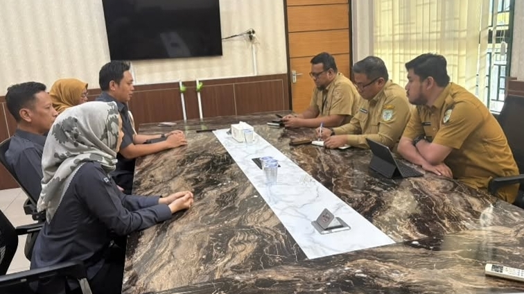 Pimpinan Bawaslu Kota Jambi Koordinasi dengan BKPSDMD Kota Jambi