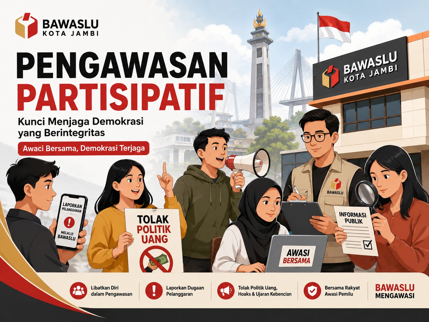 Ilustrasi Pengawasan Partisipatif