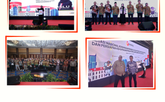 Rapat Evaluasi Nasional Kehumasan di Golden Boutique Hotel, Jakarta