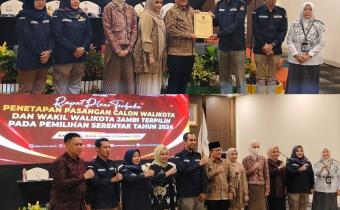 Rapat Pleno Terbuka Penetapan 