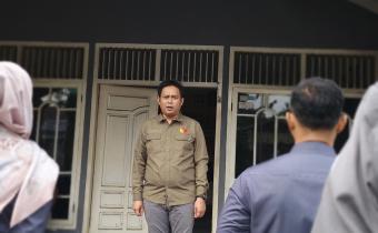 Ketua Bawaslu Kota Jambi, Alamsah pimpin apel perdana 2026