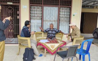 Ketua Bawaslu Kota Jambi Alamsah bersama KPU menggali informasi tentang pemilih di luar negeri