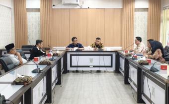 Audiensi Bawaslu Kota Jambi bersama DPRD Kota Jambi, Kamis (23/7/2026). 