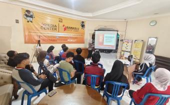 Rapat peningkatan kapasistas SDM dalam penyelesaian sengketa proses pemilu, Kamis (16/7/2026)