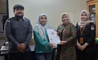 Foto bersama usai sosialisasi debat hukum pemilu di IAIMA, Selasa (7/7/2026)