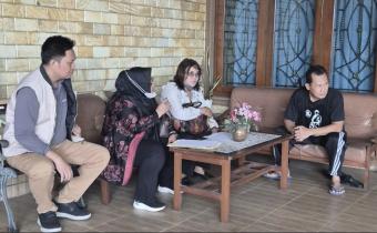 Ketua Bawaslu Kota Jambi, Alamsah melakukan pengawasan Coktas