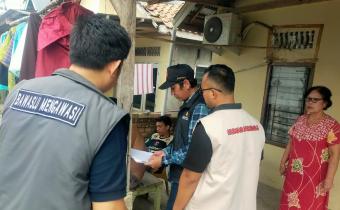 Tim Bawaslu Kota Jambi melaksanakan uji petik
